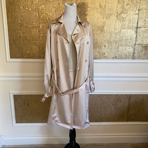 Calvin Klein gold satin 3 pieces set M